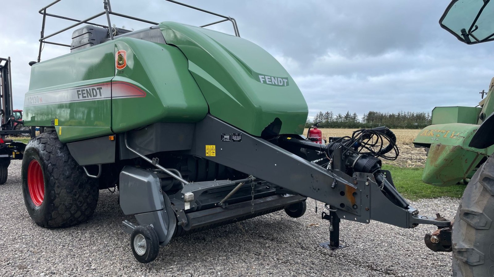 Großpackenpresse des Typs Fendt 12130N Bigballepresser 12130N inkl Parkland 5 ballet Ballevogn, Gebrauchtmaschine in Ribe (Bild 2)