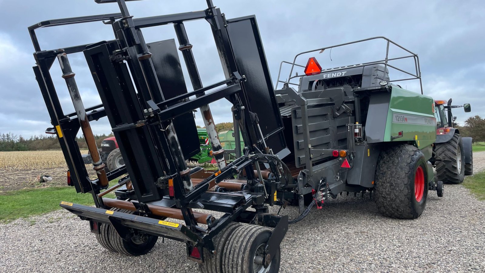 Großpackenpresse des Typs Fendt 12130N Bigballepresser 12130N inkl Parkland 5 ballet Ballevogn, Gebrauchtmaschine in Ribe (Bild 5)