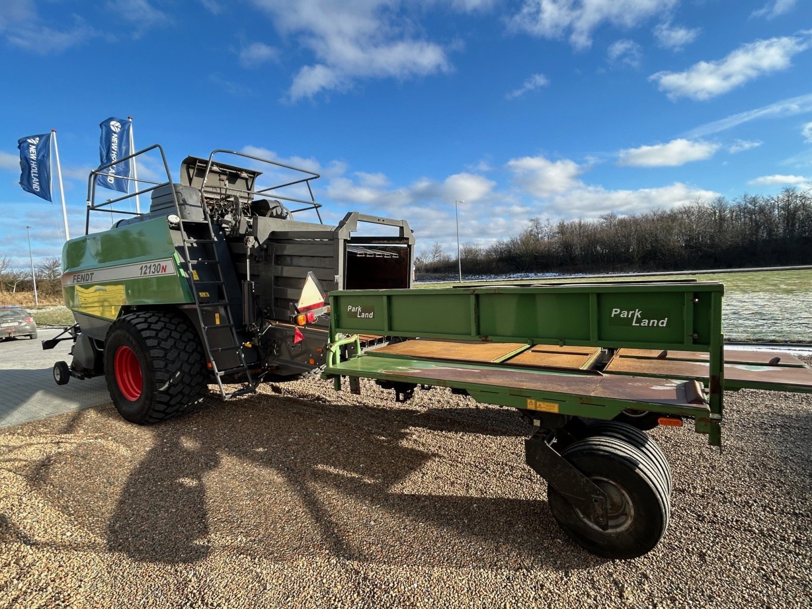 Großpackenpresse van het type Fendt 12130SA/BB9090 PLUS, Gebrauchtmaschine in Thisted (Foto 3)