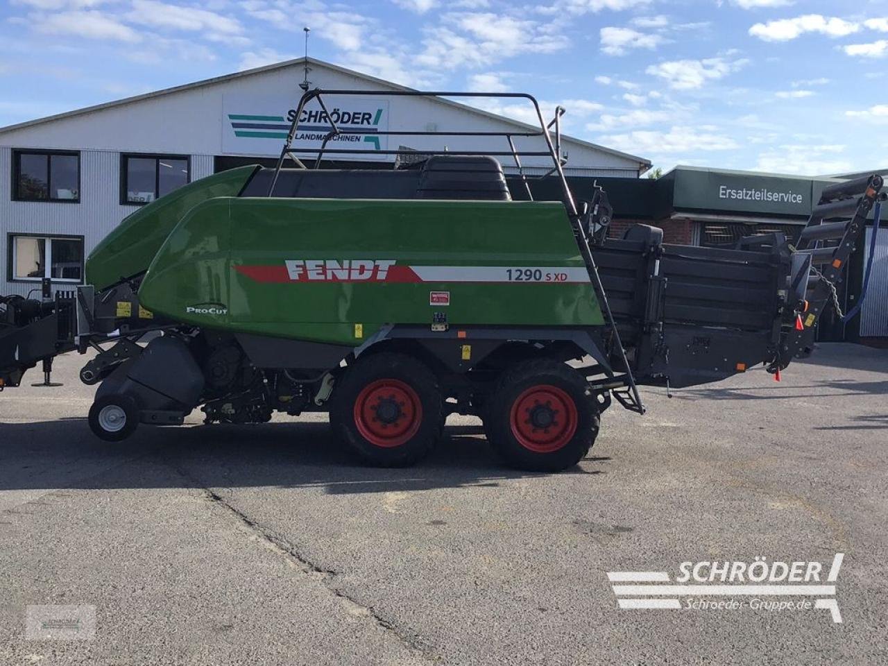Großpackenpresse des Typs Fendt 1290 XD - NUR 4000 BALLEN !, Gebrauchtmaschine in Penzlin (Bild 5)