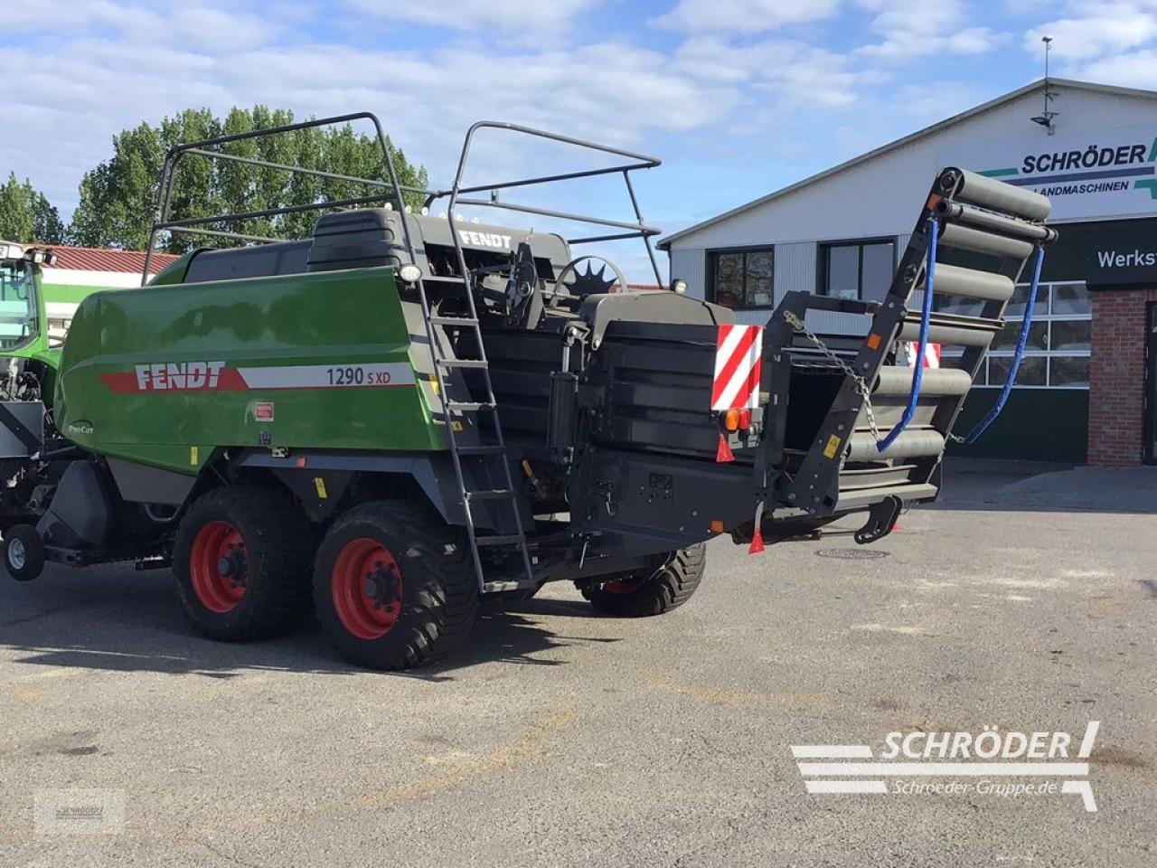 Großpackenpresse des Typs Fendt 1290 XD - NUR 4000 BALLEN !, Gebrauchtmaschine in Penzlin (Bild 7)