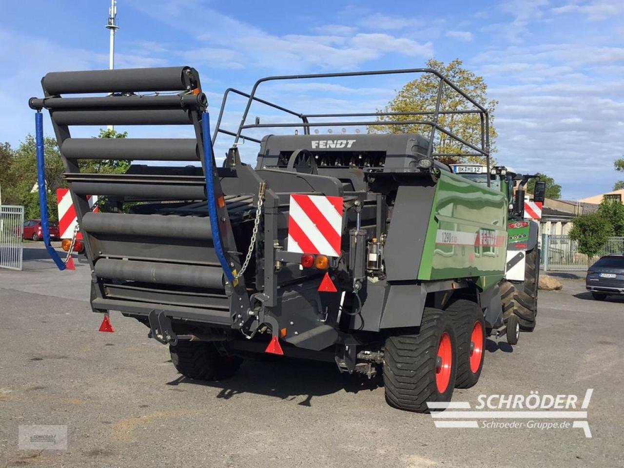 Großpackenpresse des Typs Fendt 1290 XD - NUR 4000 BALLEN !, Gebrauchtmaschine in Penzlin (Bild 9)