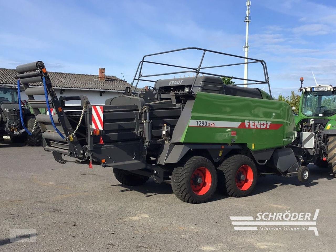 Großpackenpresse tip Fendt FENDT GROßPACKENPRESSE 1290 XD, Gebrauchtmaschine in Penzlin (Poză 10)