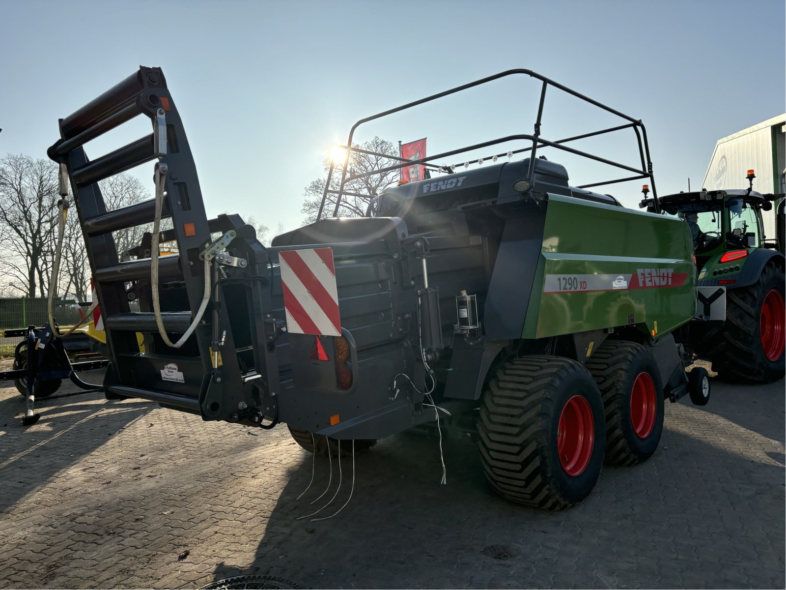 Großpackenpresse des Typs Fendt Quaderballenpresse 1290 XD, Gebrauchtmaschine in Bützow (Bild 9)