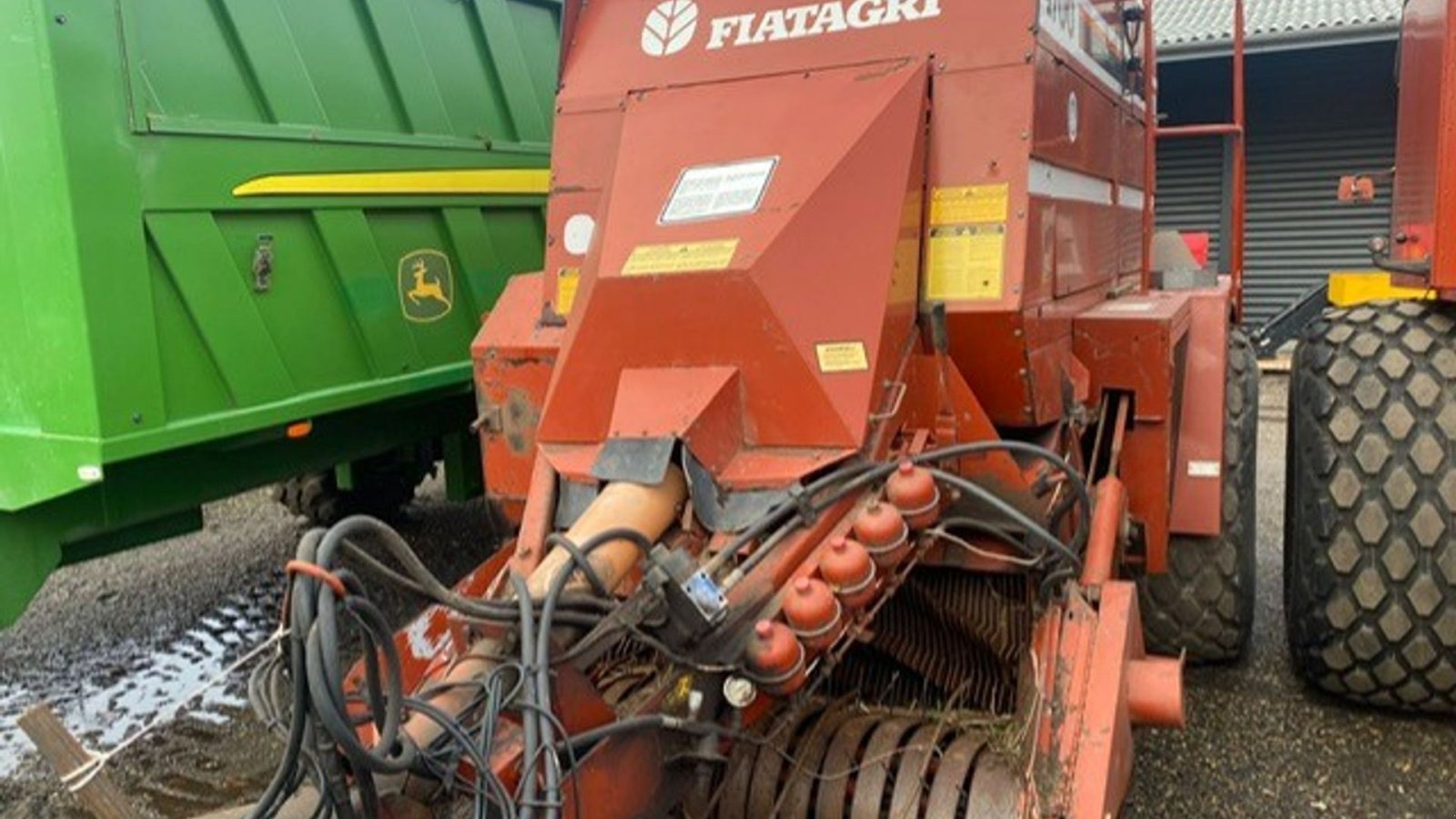 Großpackenpresse typu Fiatagri 4700 m ollerup snitter, Gebrauchtmaschine v Holstebro (Obrázek 3)