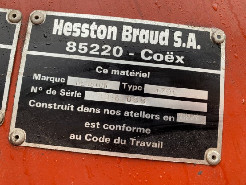 Großpackenpresse of the type Fiatagri 4700, Gebrauchtmaschine in Hemmet (Picture 2)