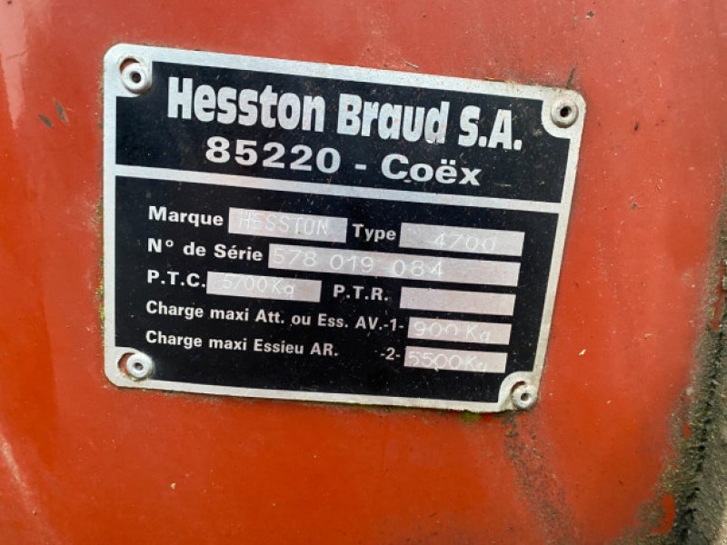 Großpackenpresse typu Fiatagri 4700, Gebrauchtmaschine v Hemmet (Obrázek 3)