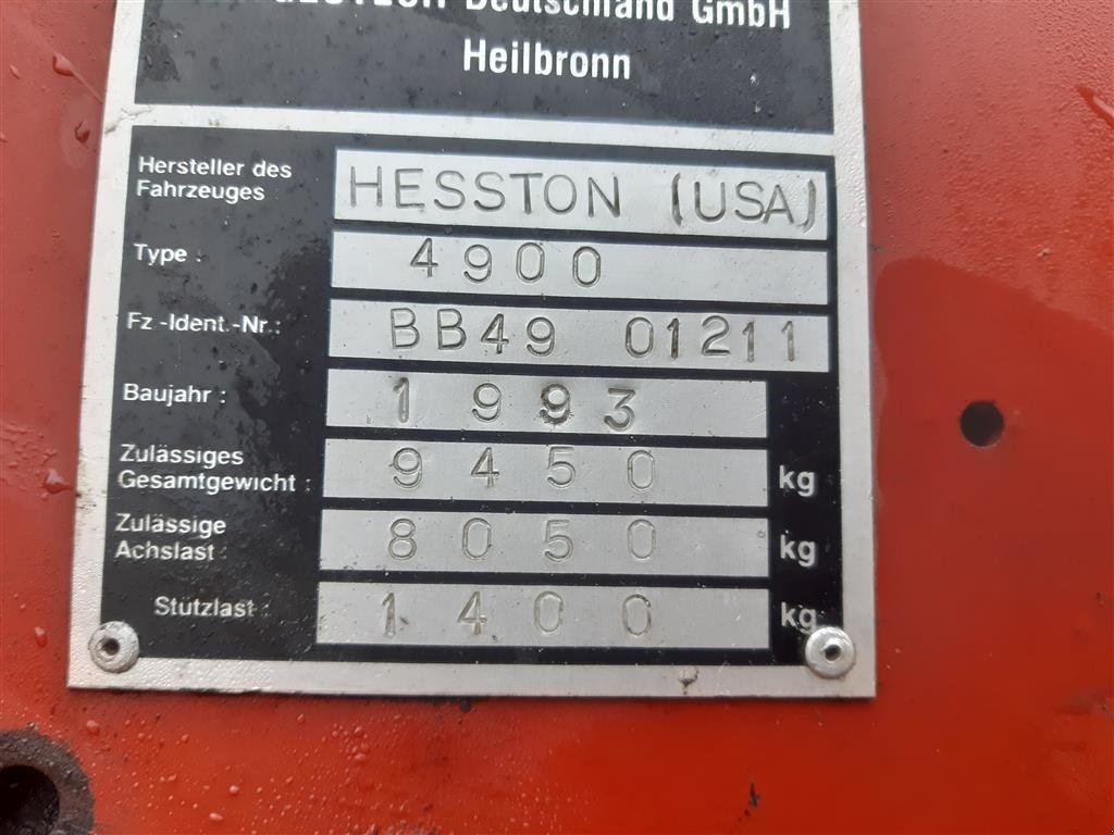 Großpackenpresse typu Fiatagri 4900 Gode dæk, Gebrauchtmaschine v Kongerslev (Obrázek 3)