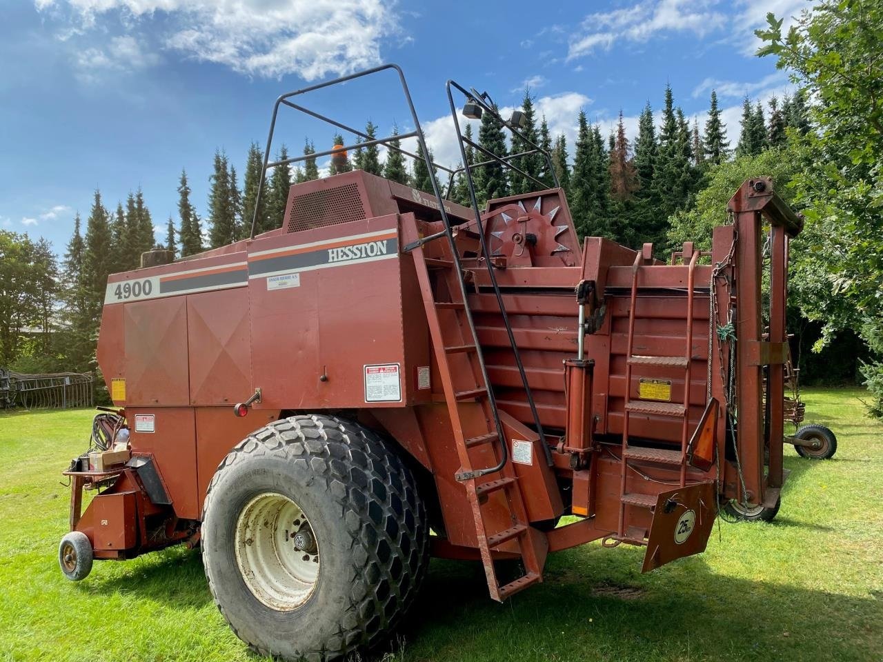 Großpackenpresse typu Fiatagri 4900, Gebrauchtmaschine v Tim (Obrázek 4)