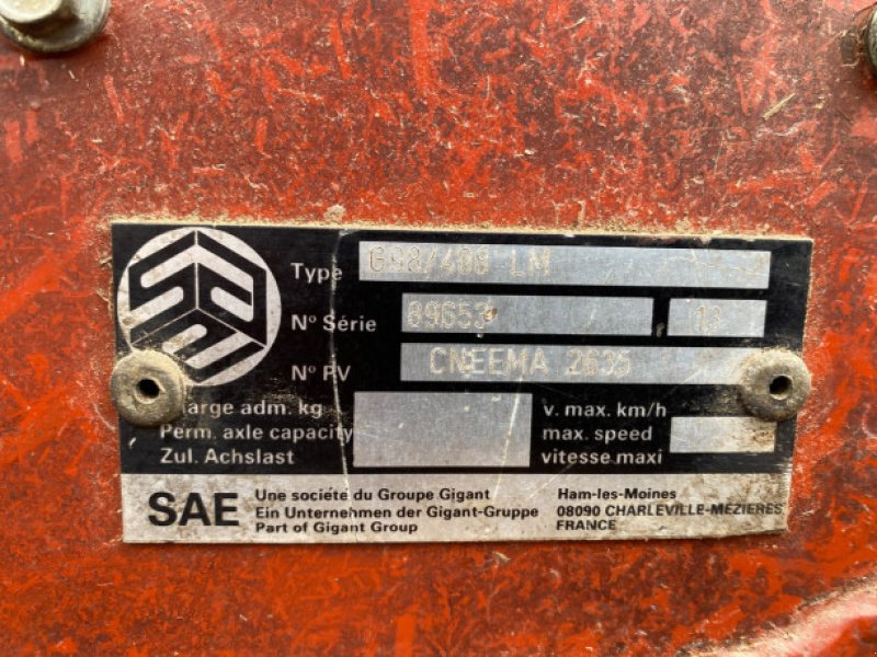 Großpackenpresse typu Fiatagri 4900, Gebrauchtmaschine v Hemmet (Obrázek 3)