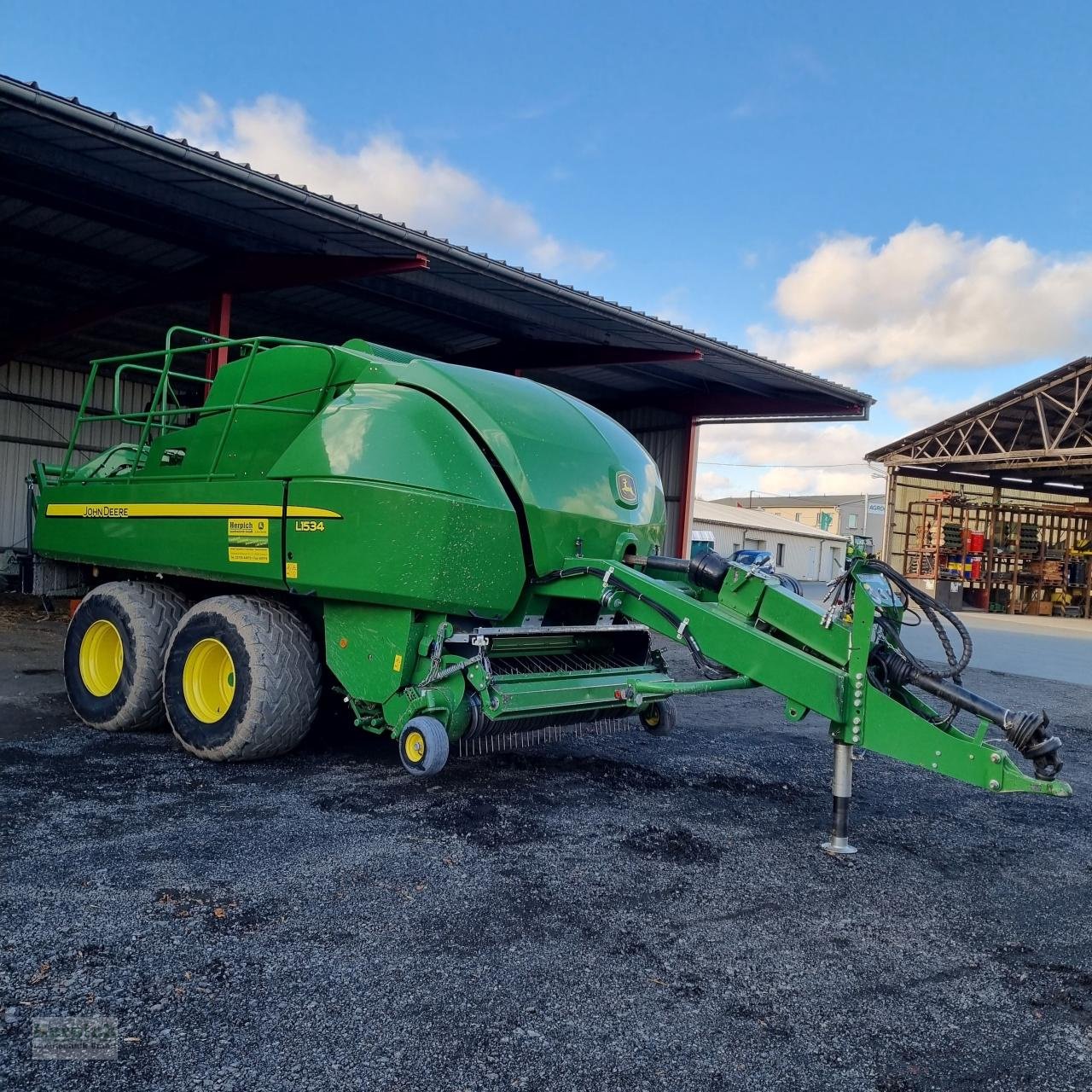 Großpackenpresse typu John Deere 1534 P, Gebrauchtmaschine v Drebach (Obrázek 1)