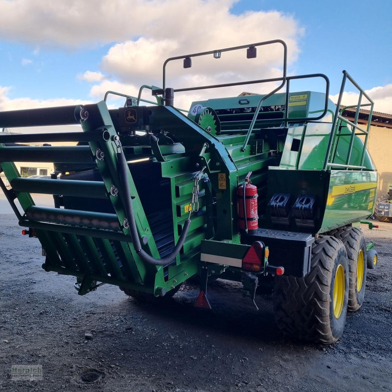 Großpackenpresse typu John Deere 1534 P, Gebrauchtmaschine v Drebach (Obrázek 4)