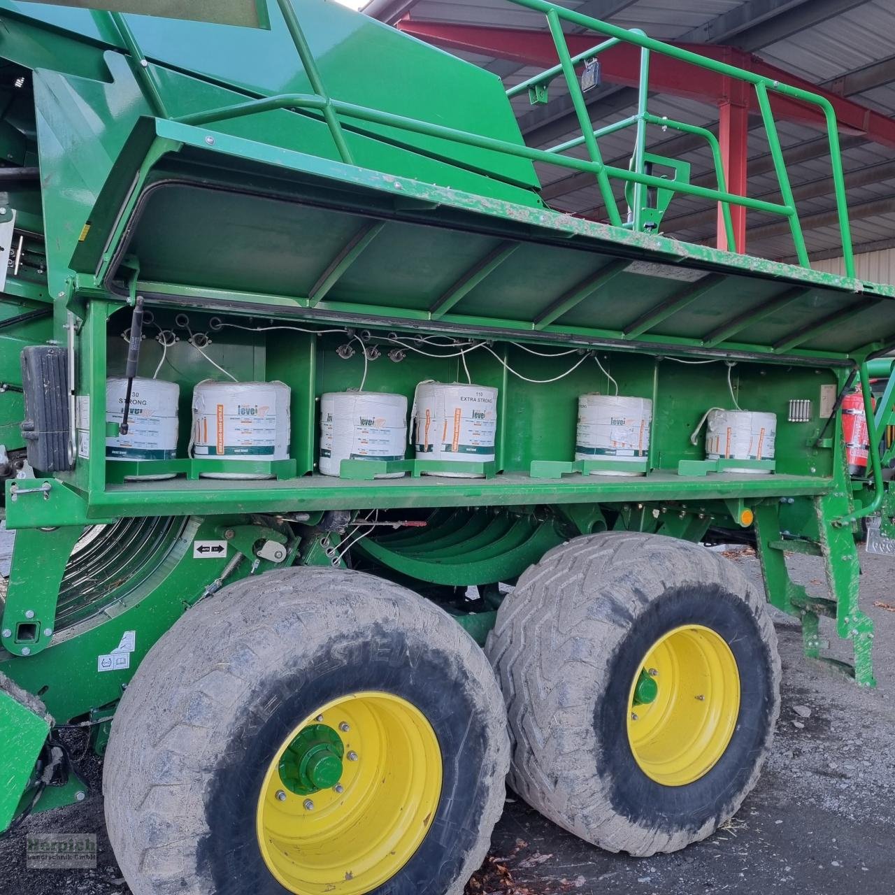 Großpackenpresse typu John Deere 1534 P, Gebrauchtmaschine v Drebach (Obrázek 16)