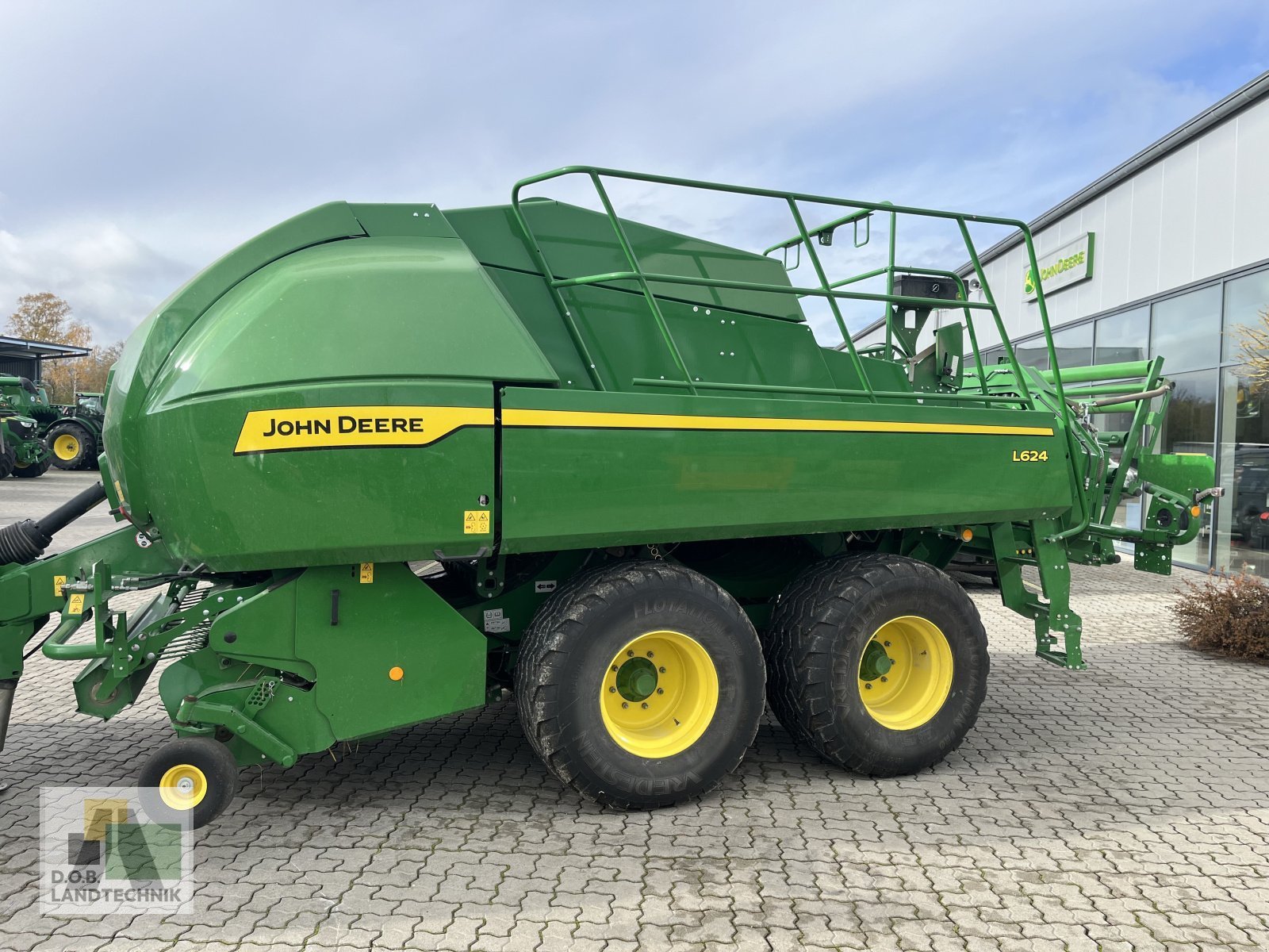 Großpackenpresse a típus John Deere L624, Gebrauchtmaschine ekkor: Langweid am Lech (Kép 3)