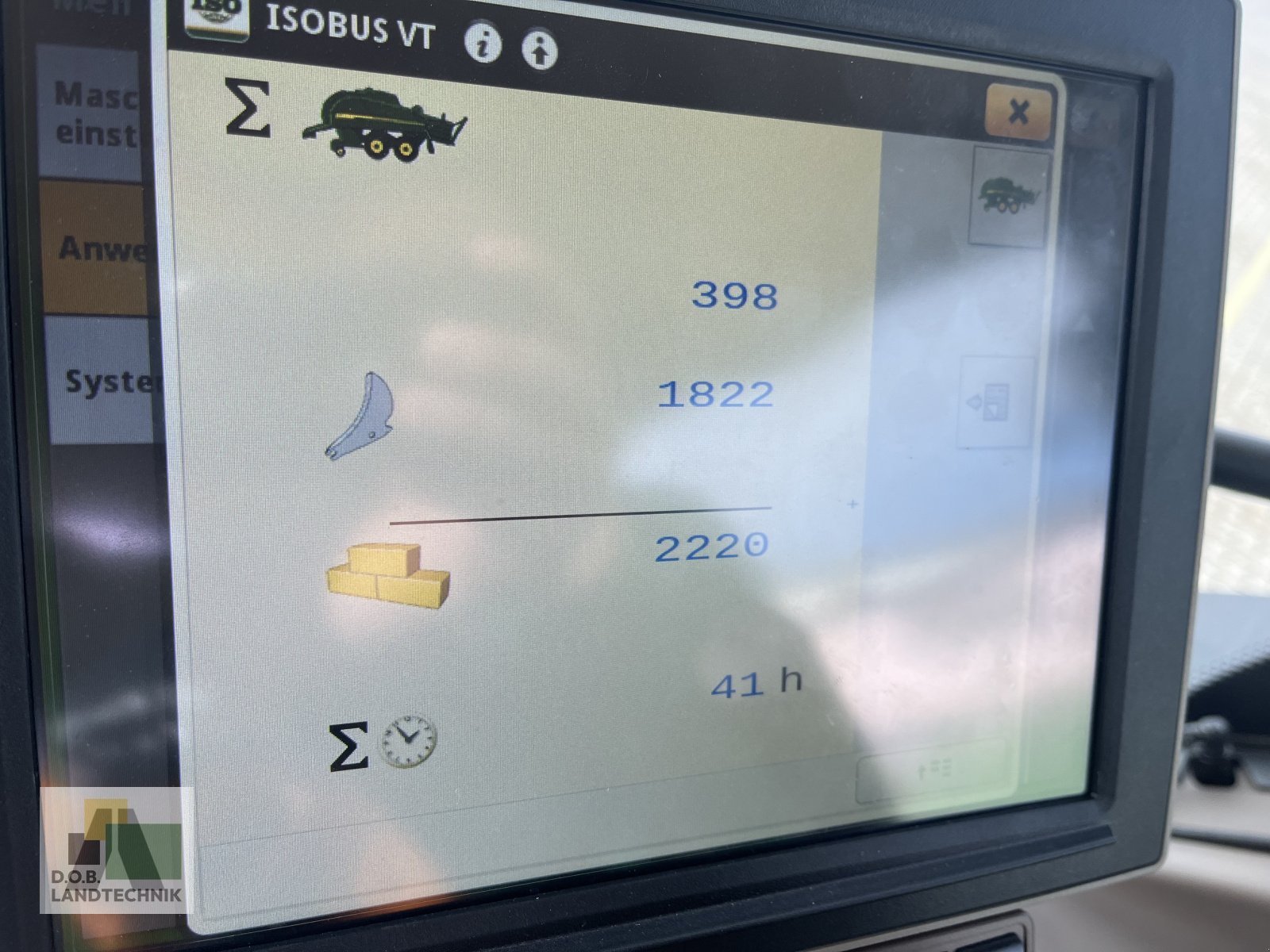 Großpackenpresse a típus John Deere L624, Gebrauchtmaschine ekkor: Langweid am Lech (Kép 10)