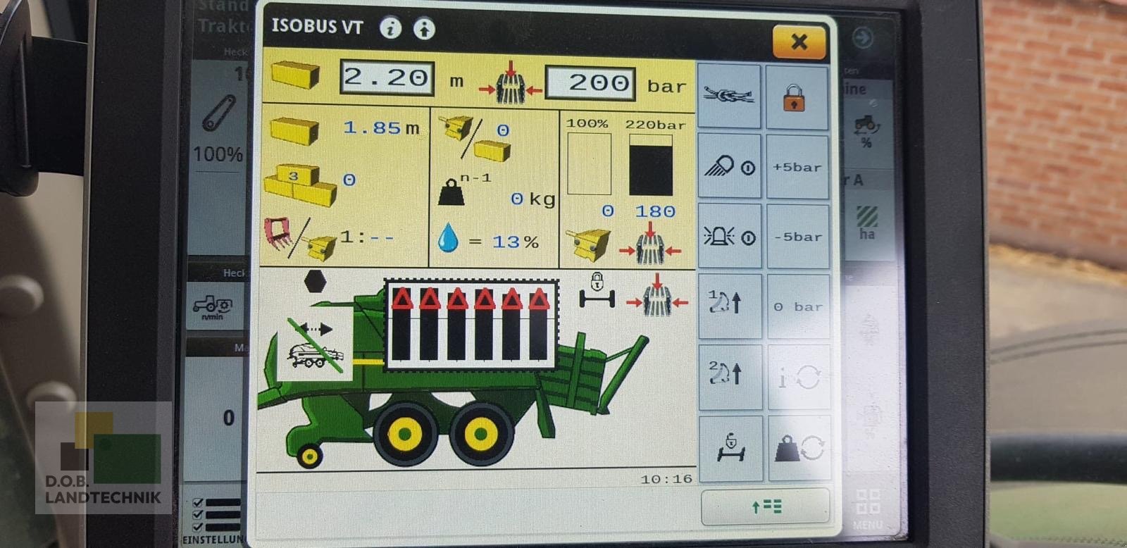 Großpackenpresse typu John Deere L634, Gebrauchtmaschine w Langweid am Lech (Zdjęcie 6)