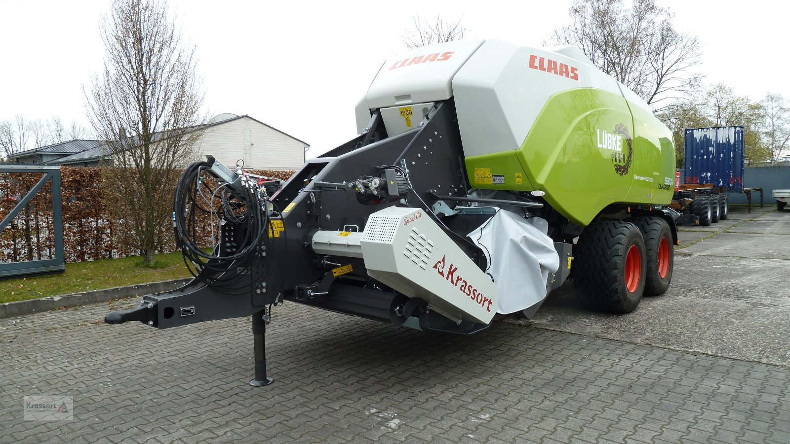 Großpackenpresse of the type Krassort Vorbauhäcksler, Gebrauchtmaschine in Sassenberg (Picture 2)