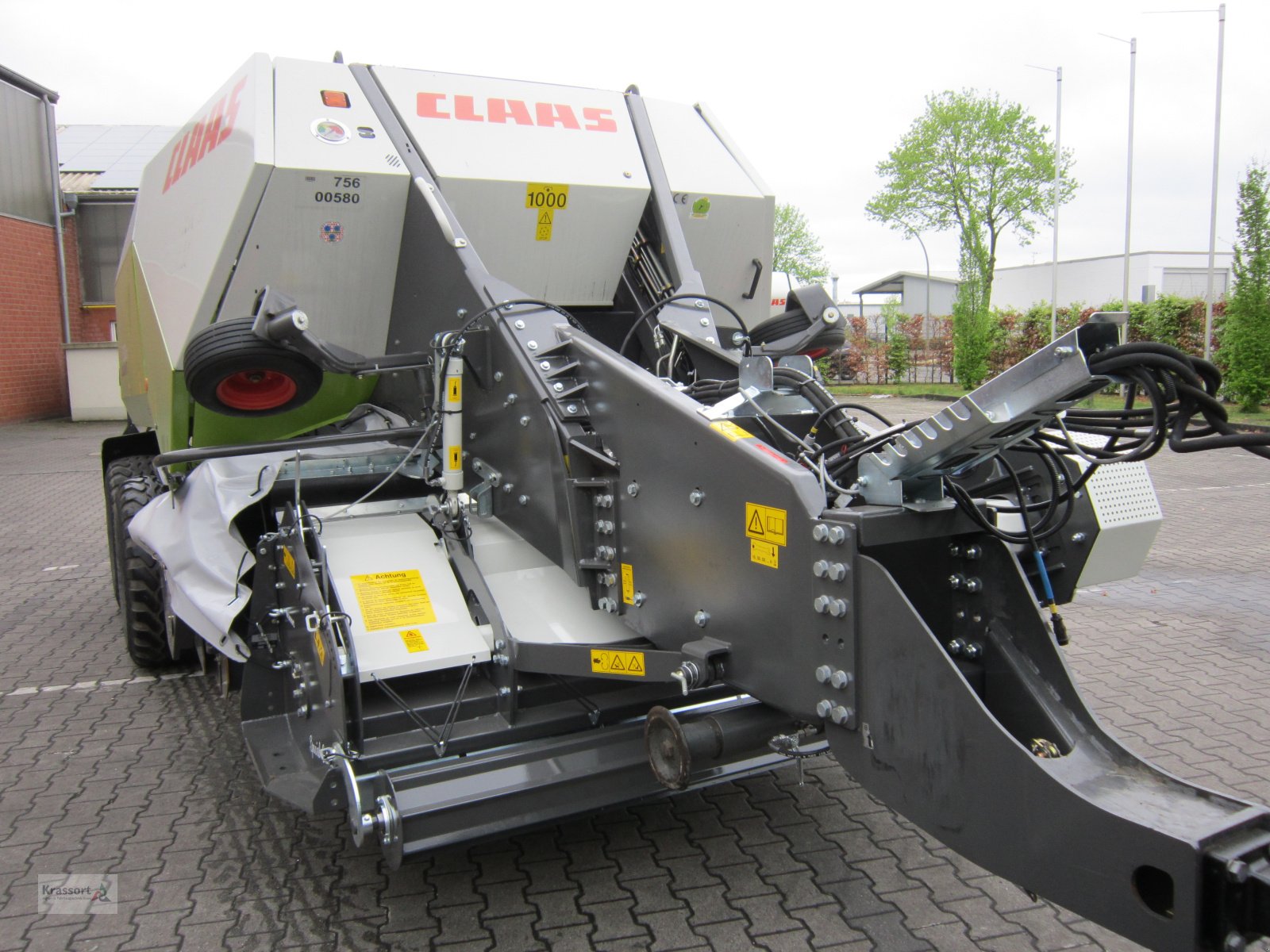 Großpackenpresse of the type Krassort Vorbauhäcksler, Gebrauchtmaschine in Sassenberg (Picture 8)