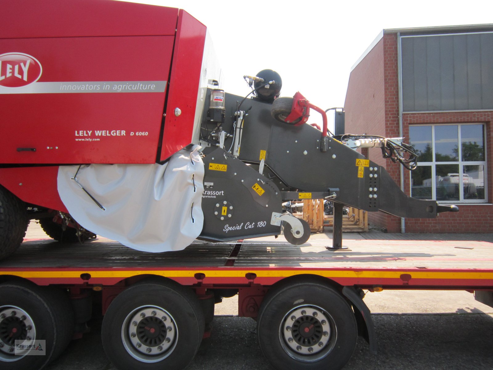 Großpackenpresse of the type Krassort Vorbauhäcksler, Gebrauchtmaschine in Sassenberg (Picture 9)