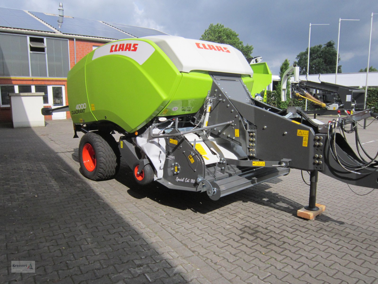 Großpackenpresse of the type Krassort Vorbauhäcksler, Gebrauchtmaschine in Sassenberg (Picture 12)