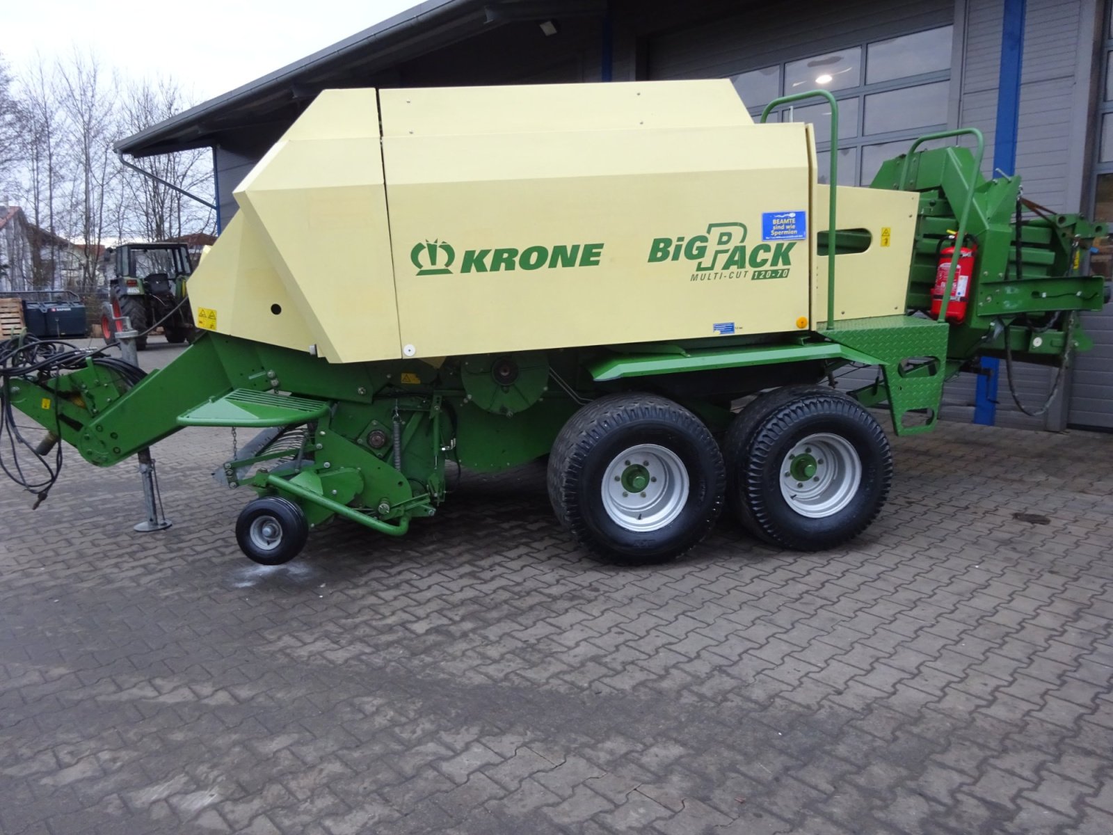 Großpackenpresse tip Krone Big Pack 120-70 MC, Gebrauchtmaschine in Tuntenhausen (Poză 3)