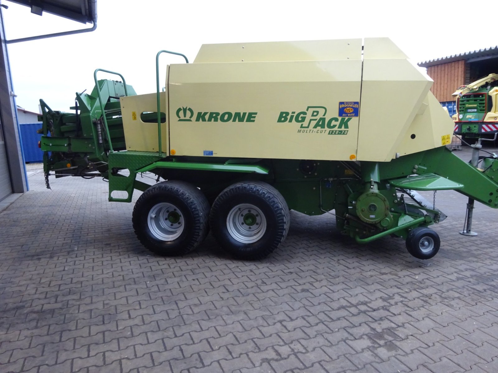 Großpackenpresse tip Krone Big Pack 120-70 MC, Gebrauchtmaschine in Tuntenhausen (Poză 7)