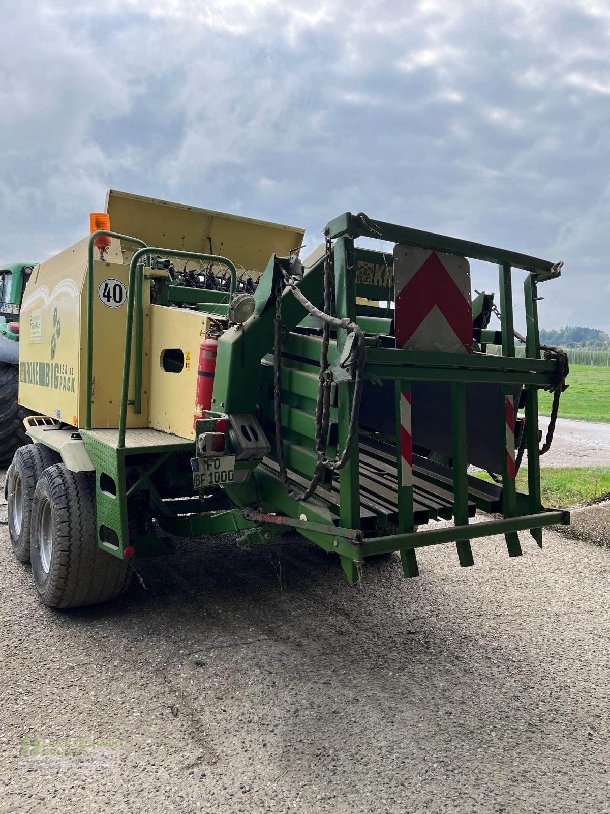 Großpackenpresse des Typs Krone Big Pack 120-80, Gebrauchtmaschine in Hiltpoltstein (Bild 3)