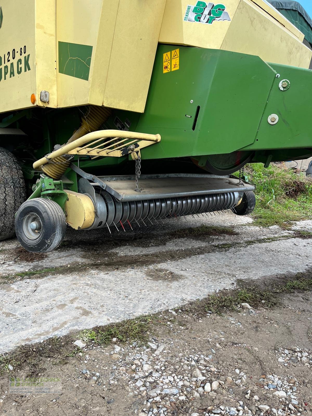 Großpackenpresse des Typs Krone Big Pack 120-80, Gebrauchtmaschine in Hiltpoltstein (Bild 5)