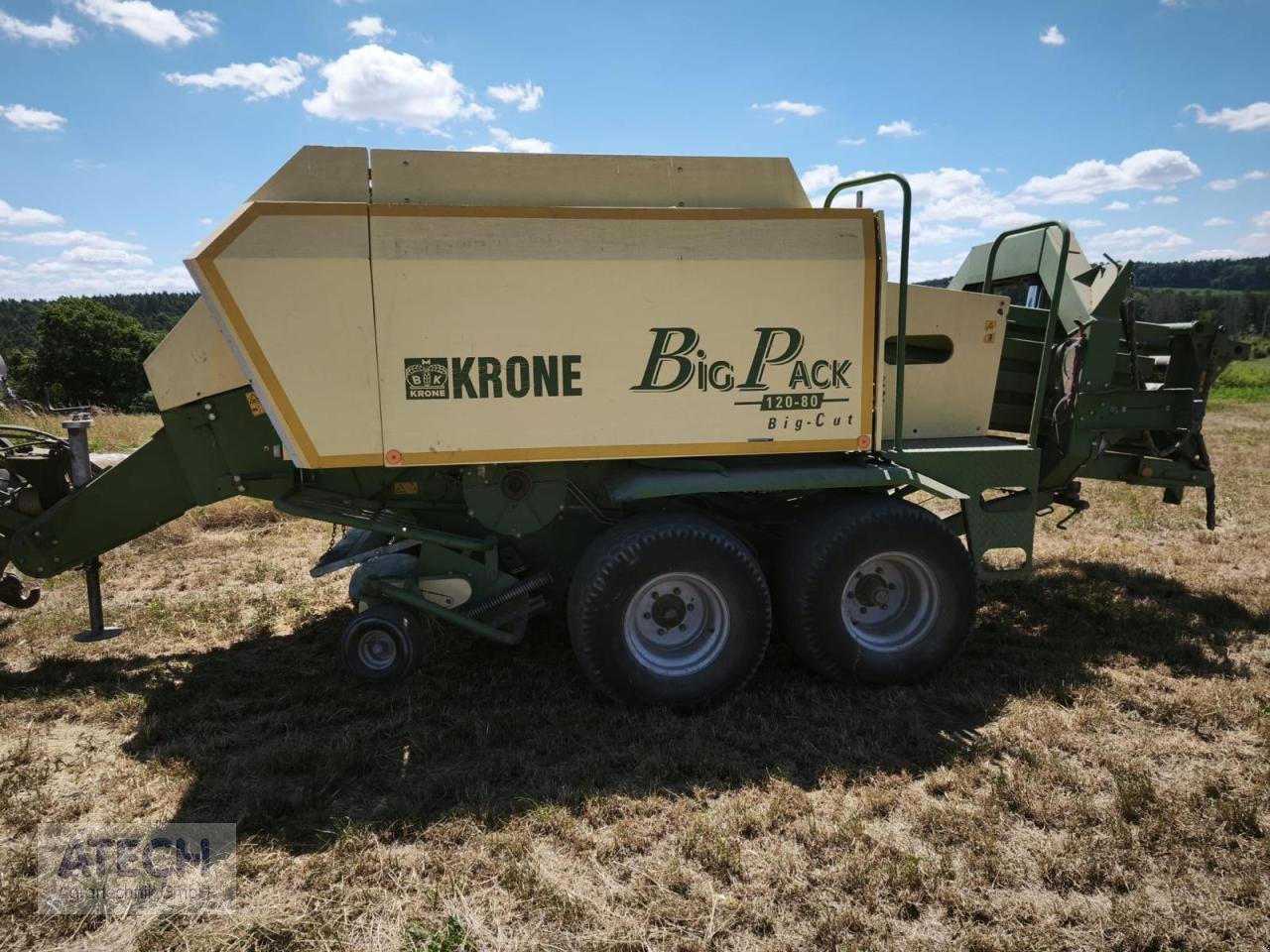 Großpackenpresse типа Krone Big Pack 120-80, Gebrauchtmaschine в Velburg (Фотография 1)
