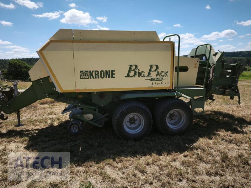Großpackenpresse du type Krone Big Pack 120-80, Gebrauchtmaschine en Velburg (Photo 1)
