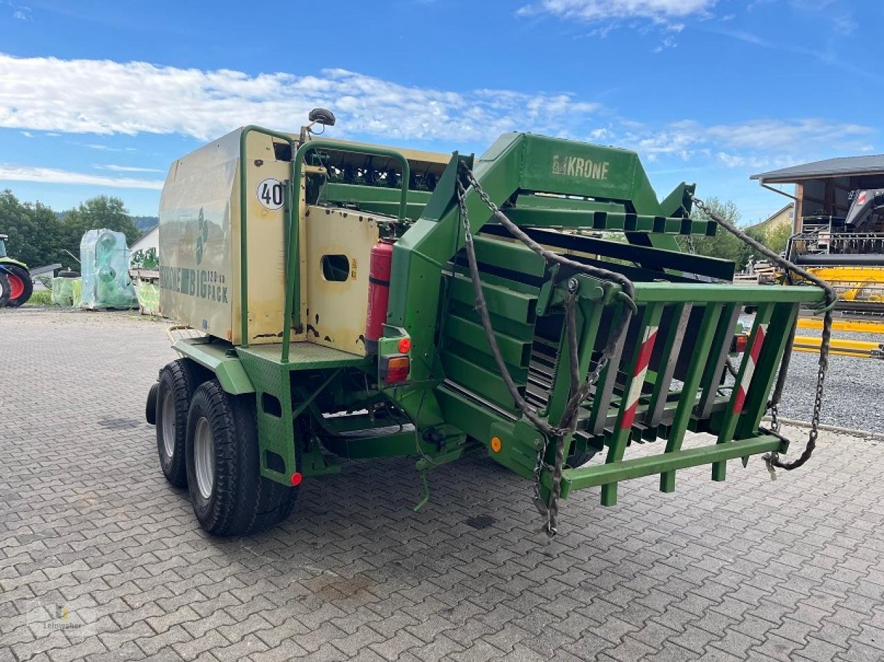 Großpackenpresse des Typs Krone Big Pack 120-80, Gebrauchtmaschine in Neuhof - Dorfborn (Bild 4)