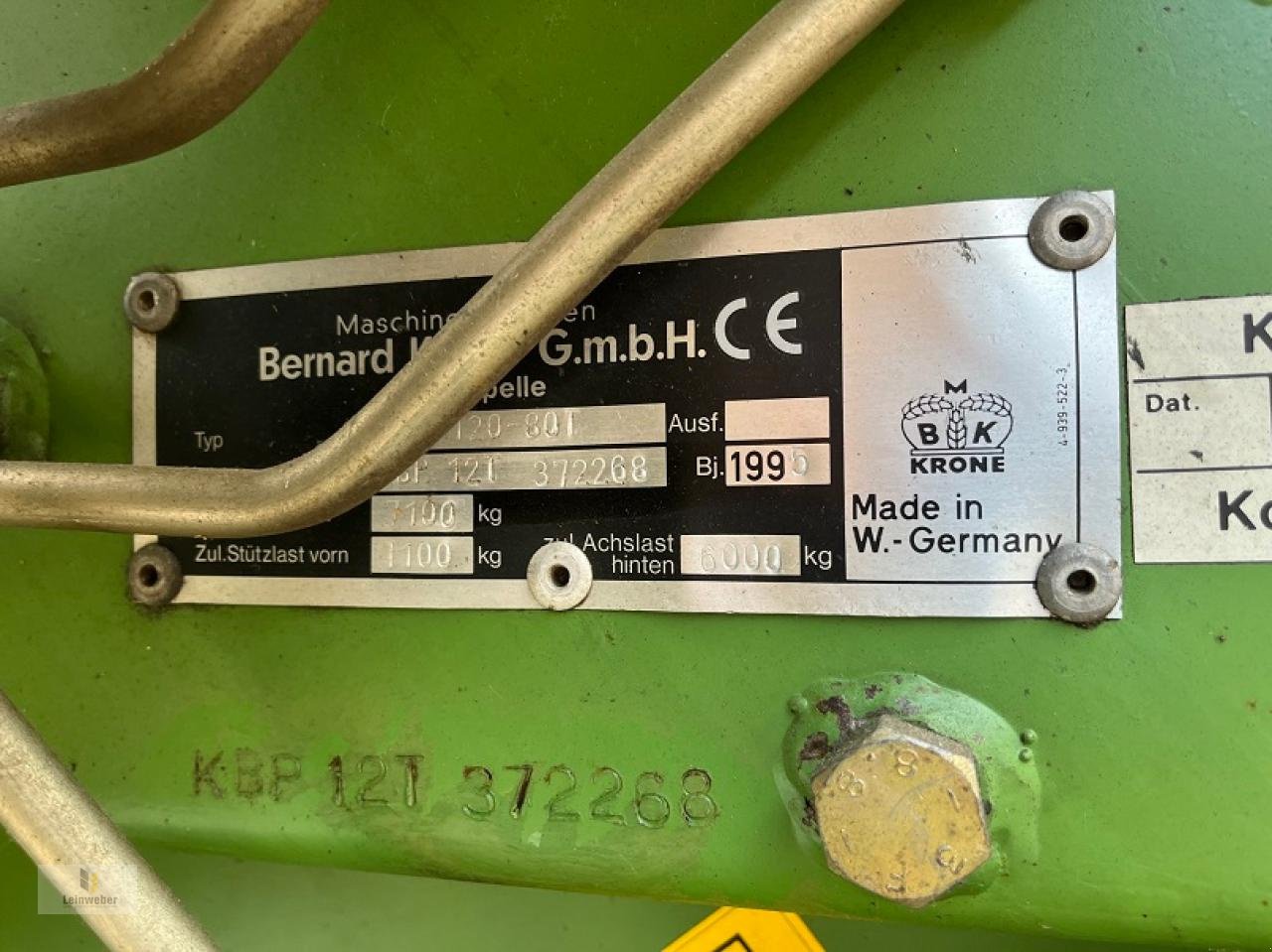 Großpackenpresse des Typs Krone Big Pack 120-80, Gebrauchtmaschine in Neuhof - Dorfborn (Bild 11)