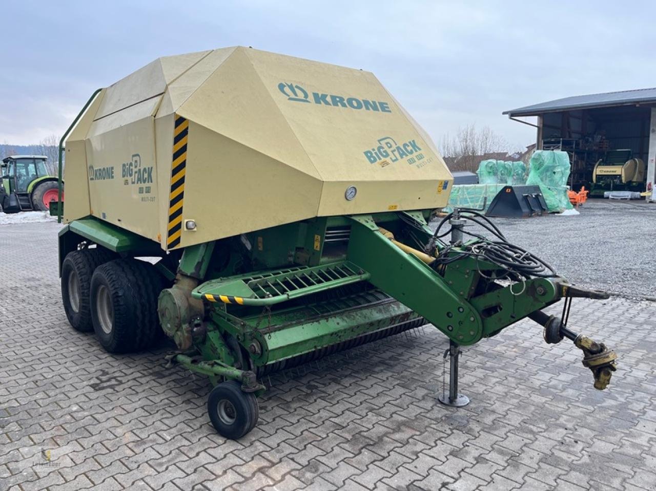 Großpackenpresse van het type Krone Big Pack 127 Multi-Cut VFS, Gebrauchtmaschine in Neuhof - Dorfborn (Foto 2)