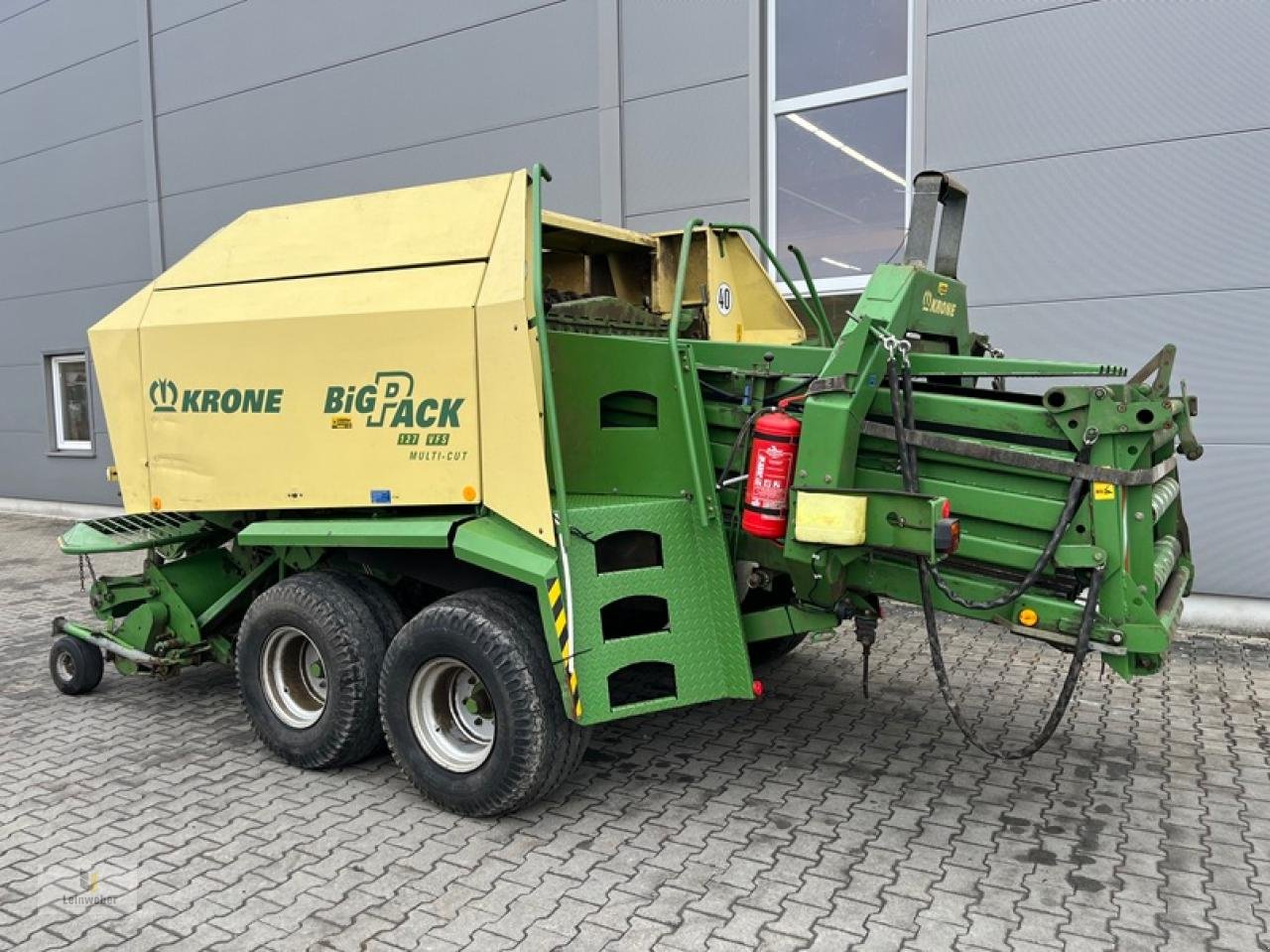 Großpackenpresse van het type Krone Big Pack 127 Multi-Cut VFS, Gebrauchtmaschine in Neuhof - Dorfborn (Foto 3)