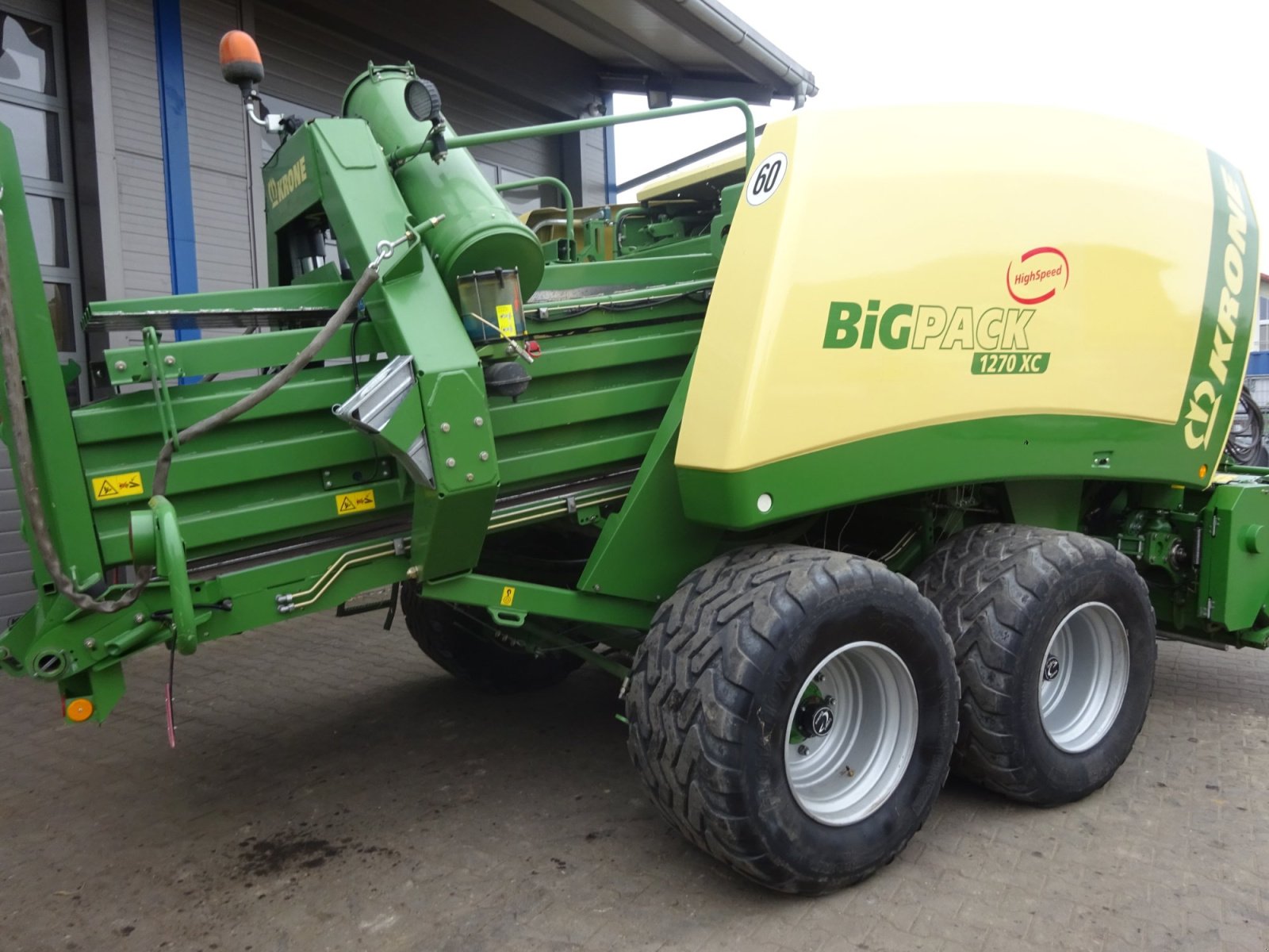 Großpackenpresse typu Krone Big Pack 1270 HS XC, Gebrauchtmaschine v Tuntenhausen (Obrázek 11)