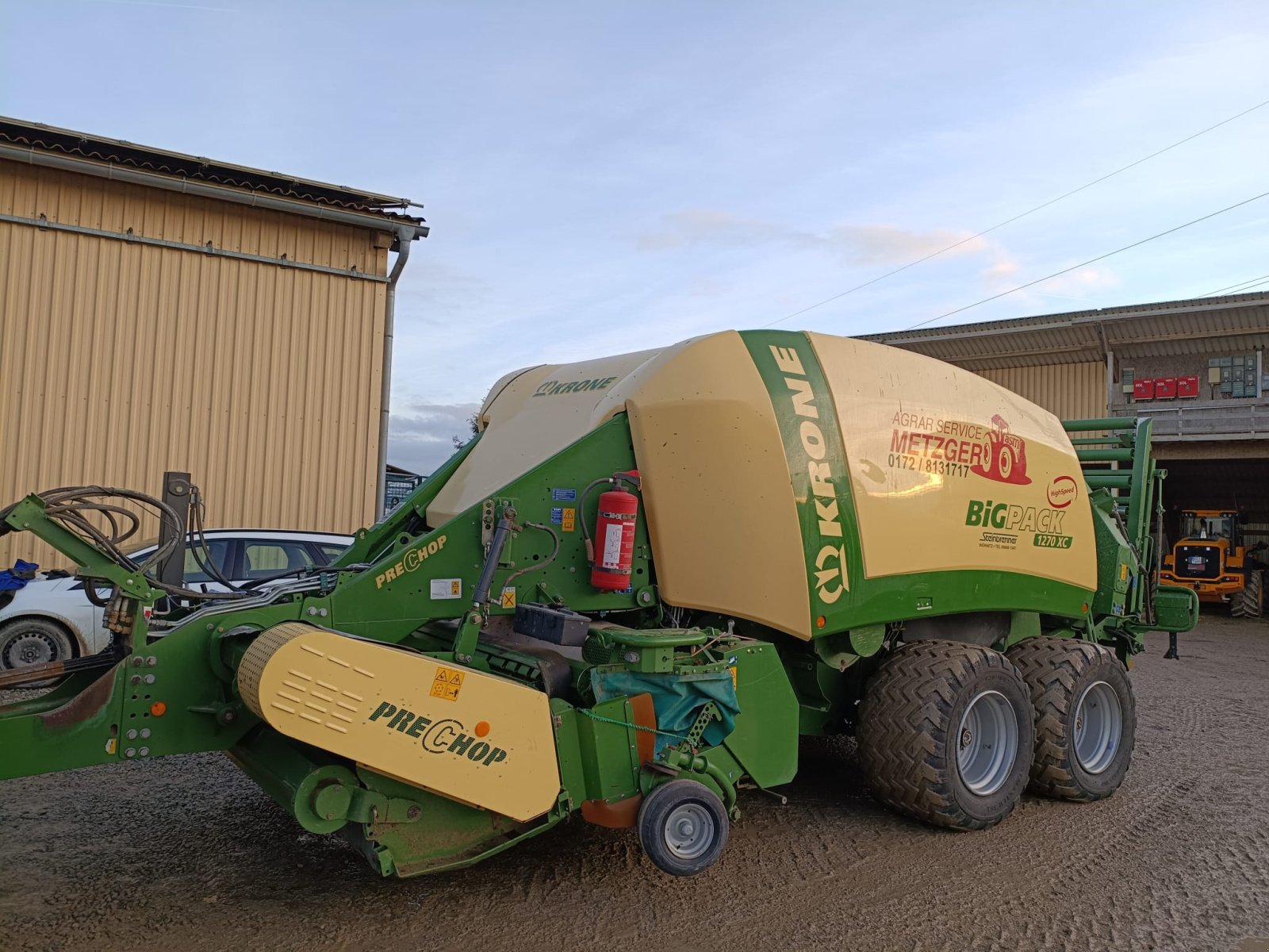 Großpackenpresse typu Krone Big Pack 1270 HS XC, Gebrauchtmaschine v Gelchsheim (Obrázek 1)