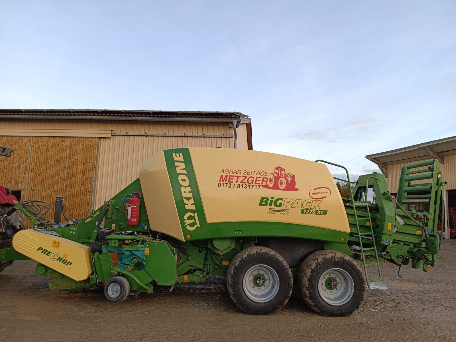 Großpackenpresse typu Krone Big Pack 1270 HS XC, Gebrauchtmaschine v Gelchsheim (Obrázek 2)