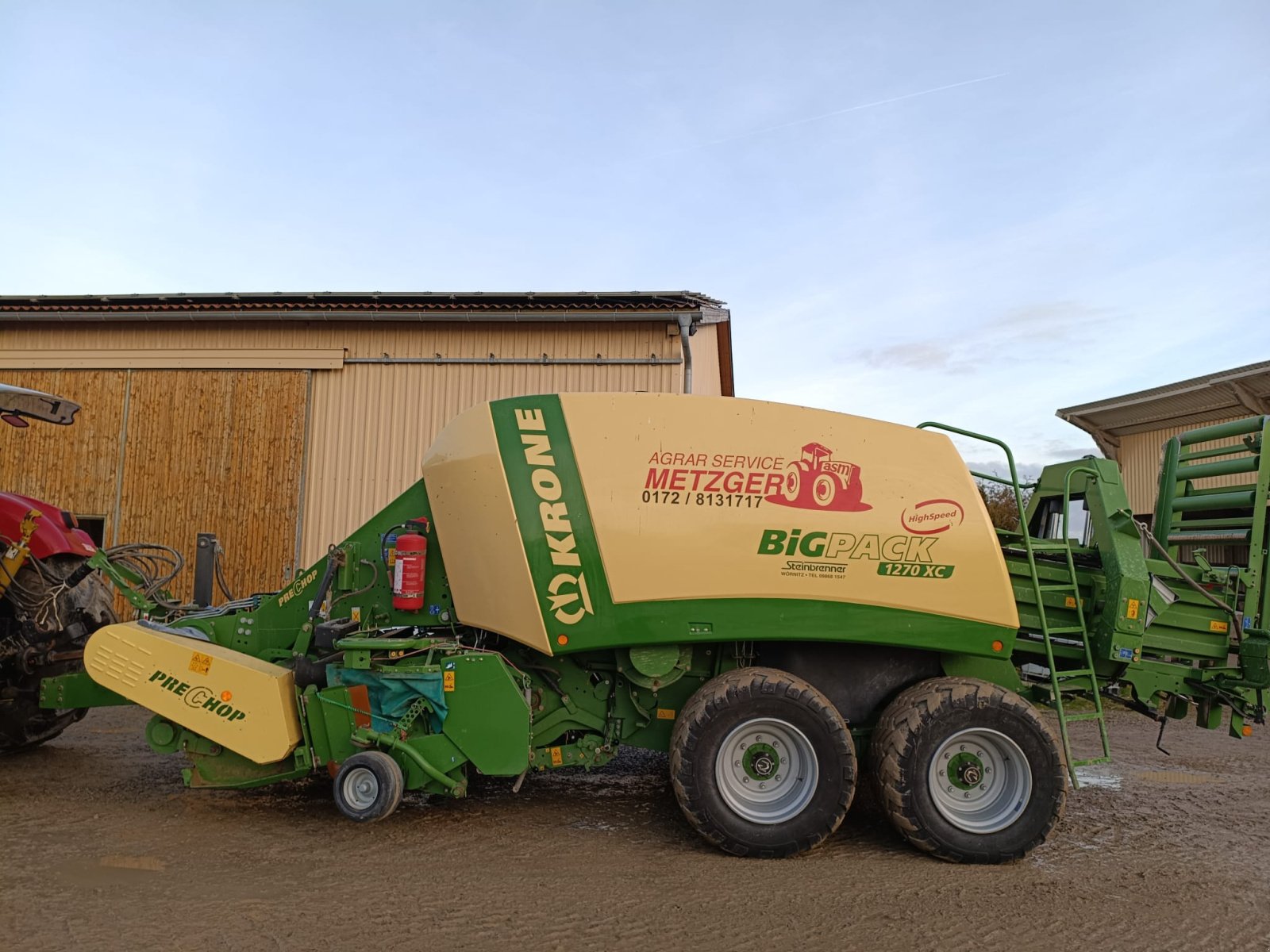 Großpackenpresse typu Krone Big Pack 1270 HS XC, Gebrauchtmaschine v Gelchsheim (Obrázek 4)