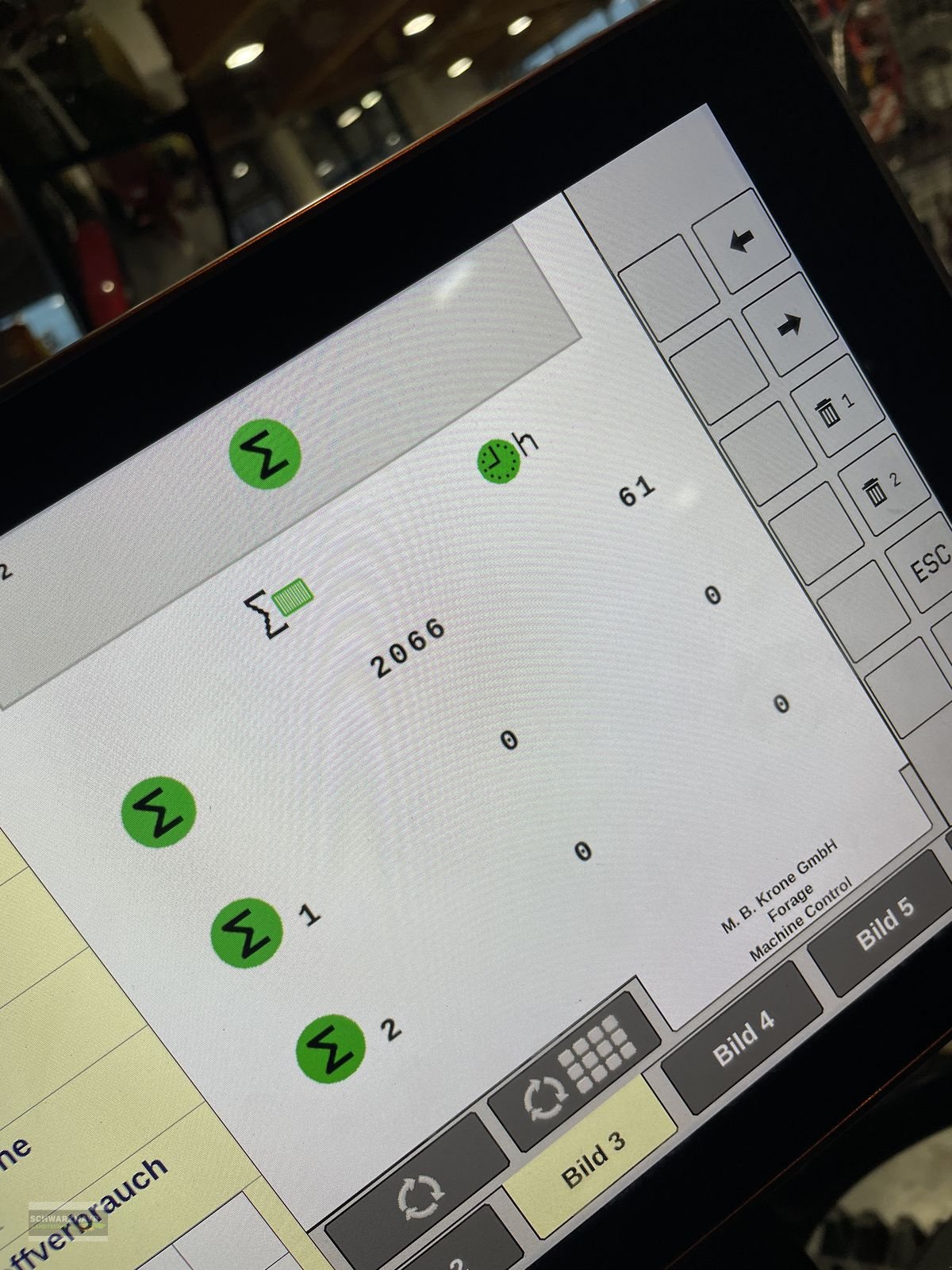 Großpackenpresse Türe ait Krone Big Pack 1270 VC 5.G, Neumaschine içinde Gampern (resim 28)