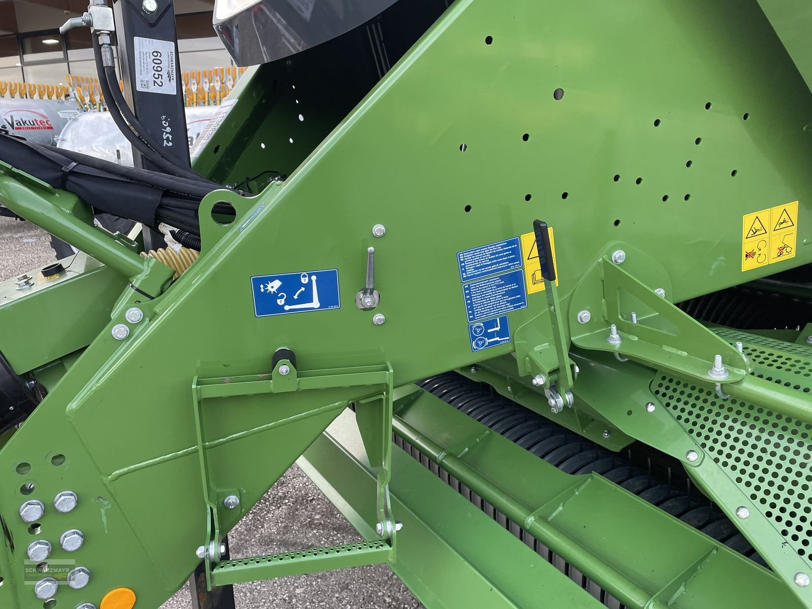 Großpackenpresse Türe ait Krone Big Pack 1270 VC 5.G, Neumaschine içinde Gampern (resim 8)