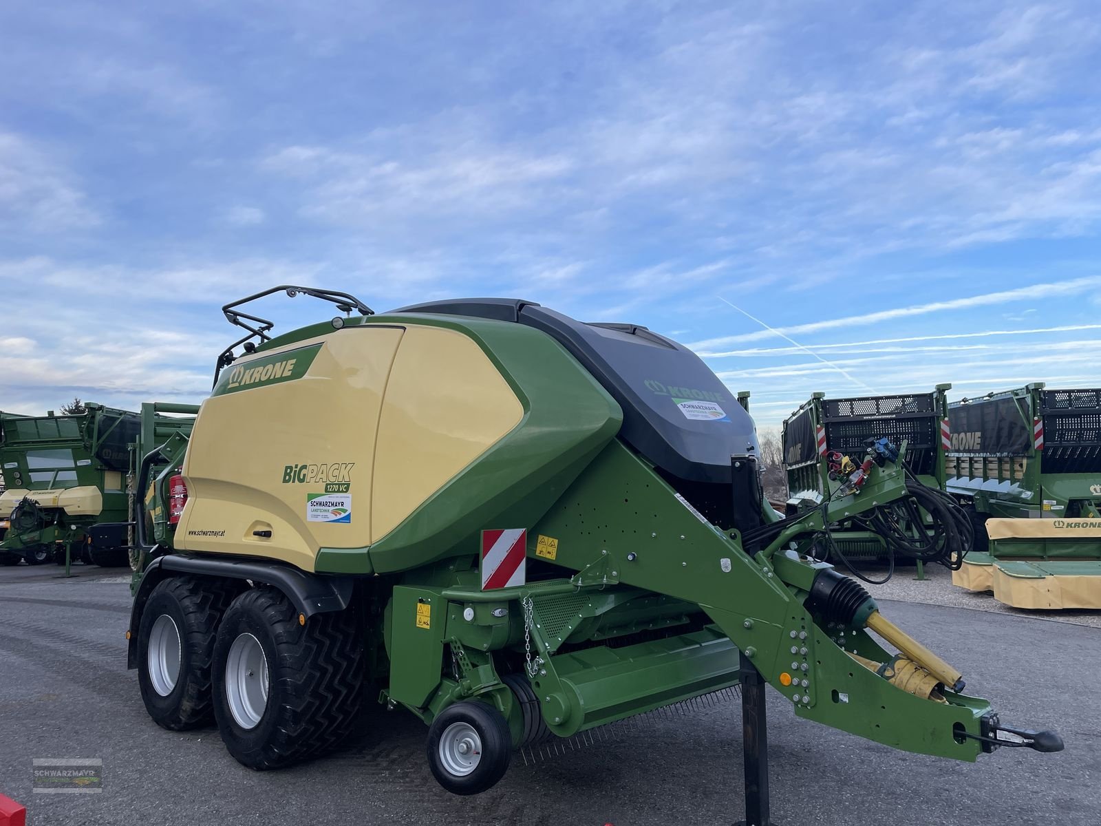 Großpackenpresse Türe ait Krone Big Pack 1270 VC 5.G, Neumaschine içinde Gampern (resim 2)