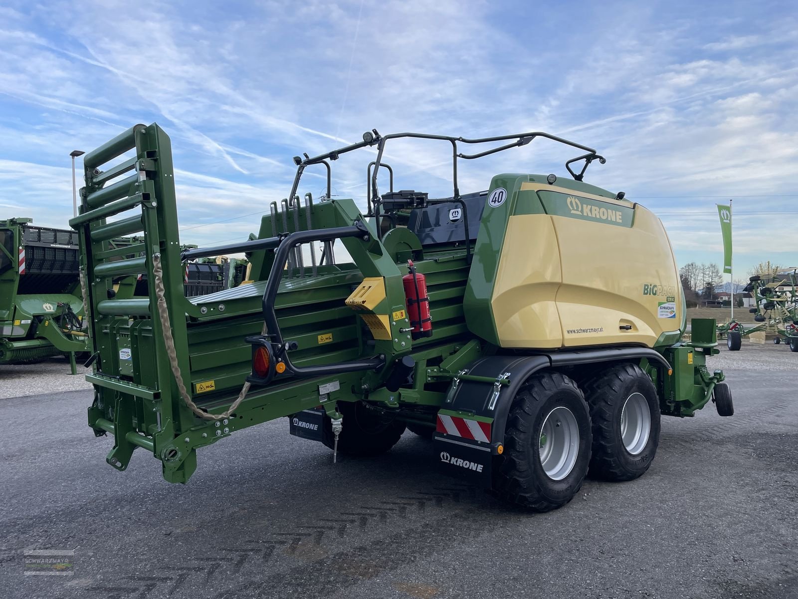 Großpackenpresse Türe ait Krone Big Pack 1270 VC 5.G, Neumaschine içinde Gampern (resim 3)