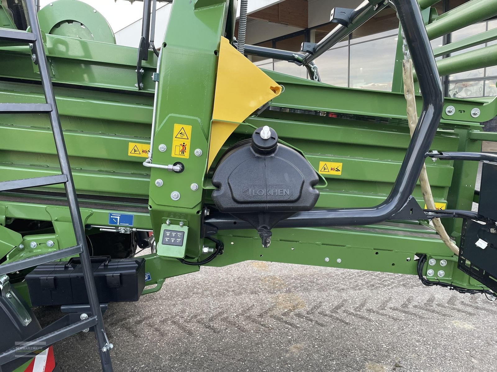 Großpackenpresse Türe ait Krone Big Pack 1270 VC 5.G, Neumaschine içinde Gampern (resim 11)