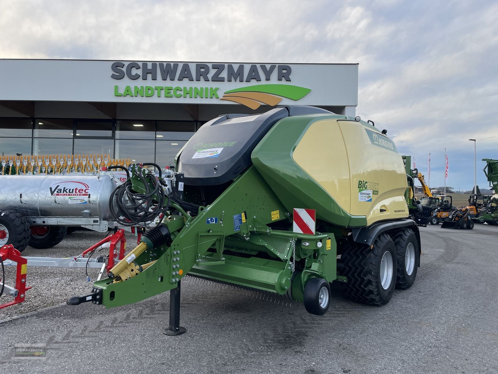 Großpackenpresse Türe ait Krone Big Pack 1270 VC 5.G, Neumaschine içinde Gampern (resim 1)