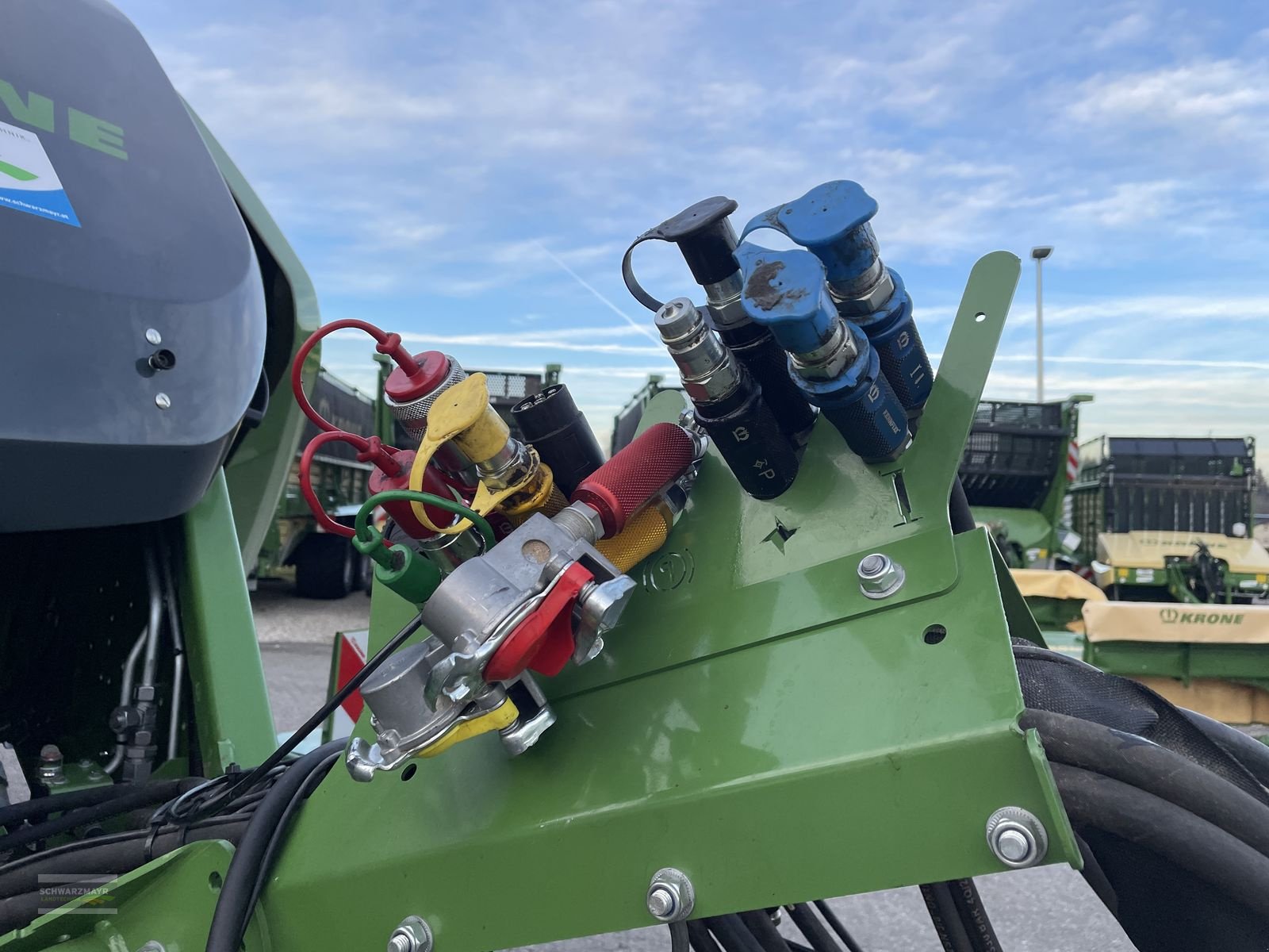 Großpackenpresse Türe ait Krone Big Pack 1270 VC 5.G, Neumaschine içinde Gampern (resim 5)