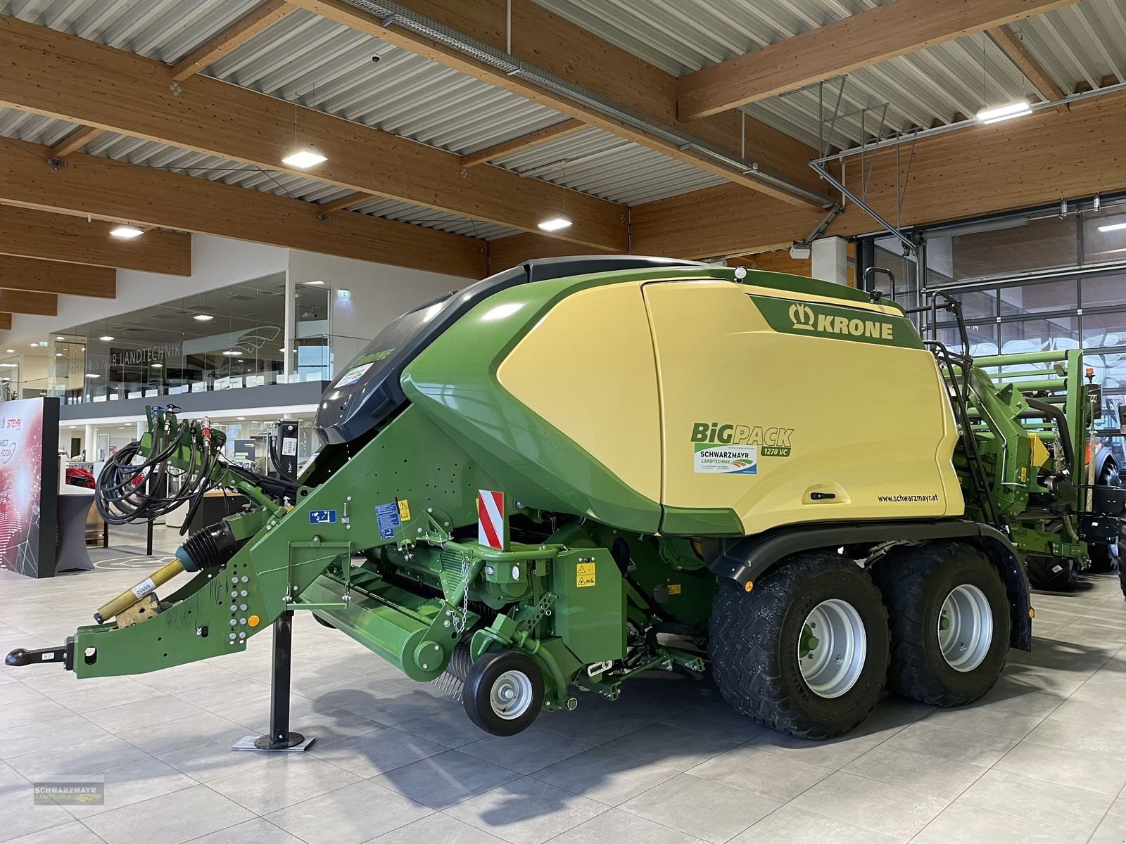 Großpackenpresse Türe ait Krone Big Pack 1270 VC 5.G, Neumaschine içinde Gampern (resim 16)