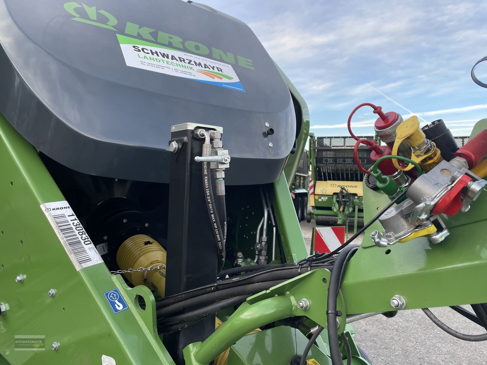 Großpackenpresse Türe ait Krone Big Pack 1270 VC 5.G, Neumaschine içinde Gampern (resim 7)