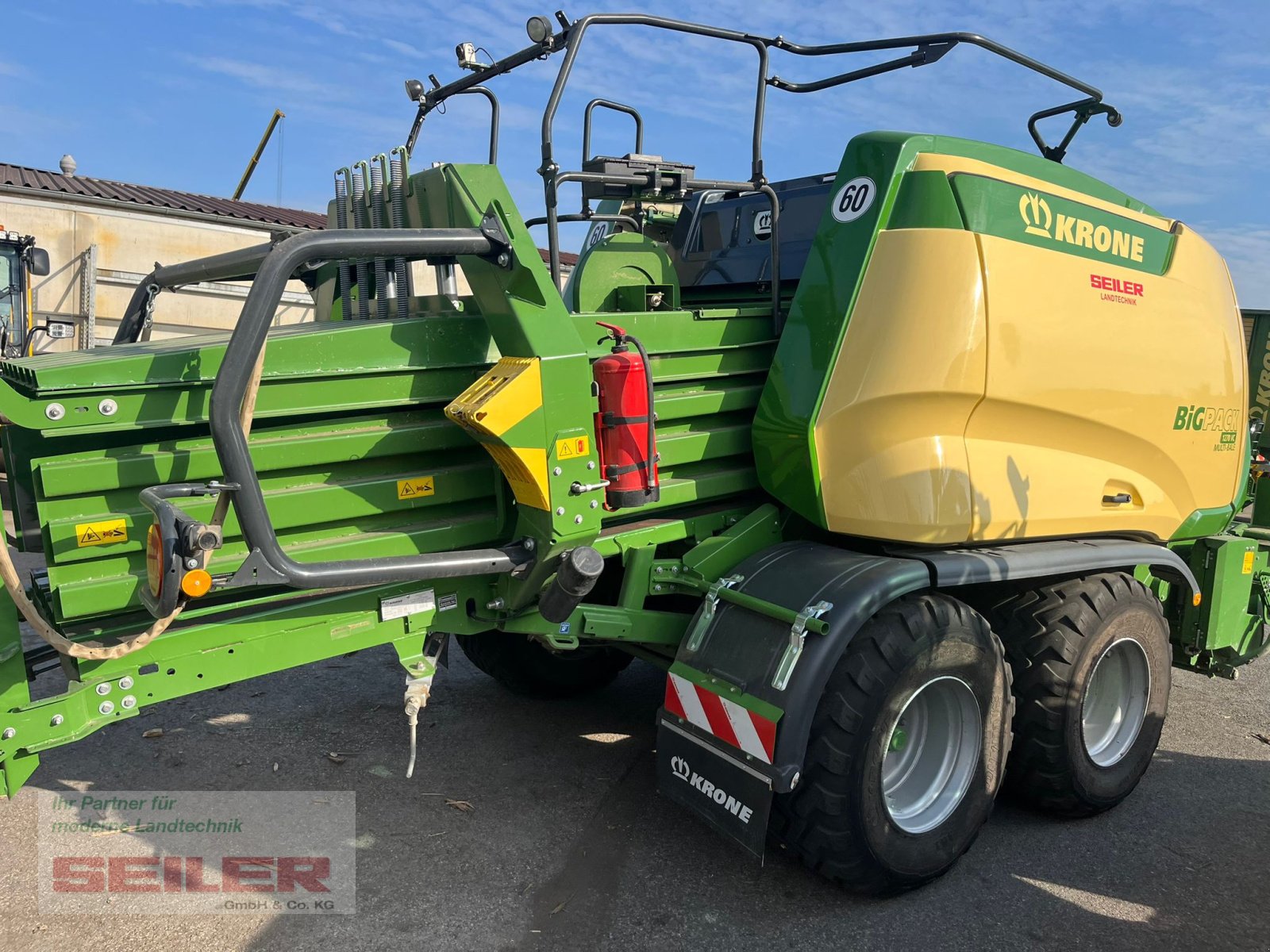 Großpackenpresse des Typs Krone Big Pack 1270 VC Gen5 Multi-Bale, Gebrauchtmaschine in Ansbach (Bild 5)