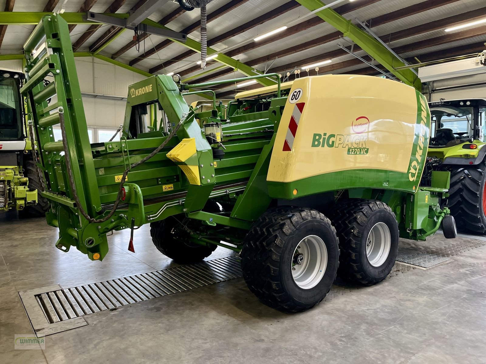 Großpackenpresse del tipo Krone Big Pack 1270 VC - Großpackenpresse, Gebrauchtmaschine en Kematen (Imagen 5)