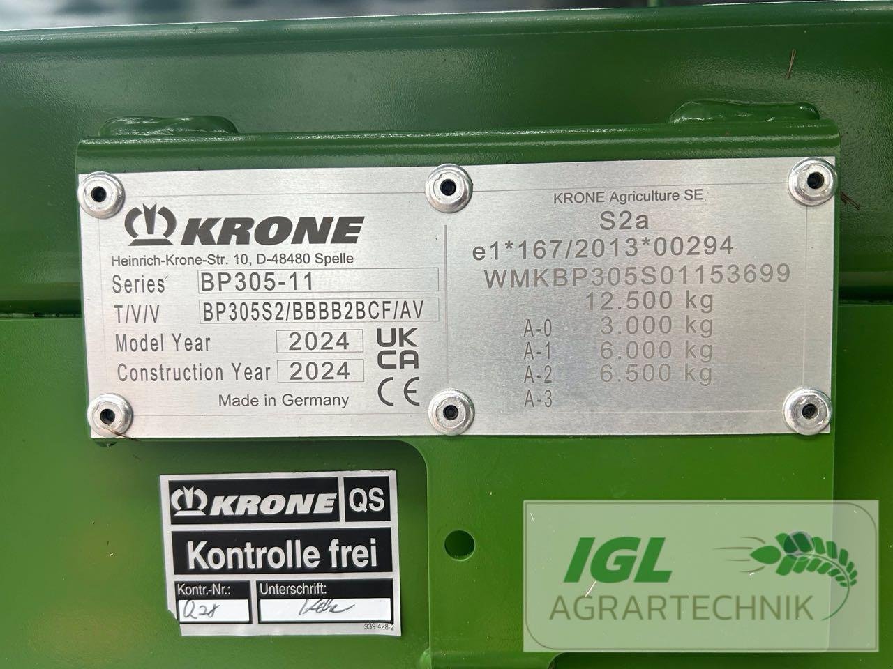 Großpackenpresse typu Krone BiG Pack 1270 VC Multibale, Gebrauchtmaschine w Nabburg (Zdjęcie 11)